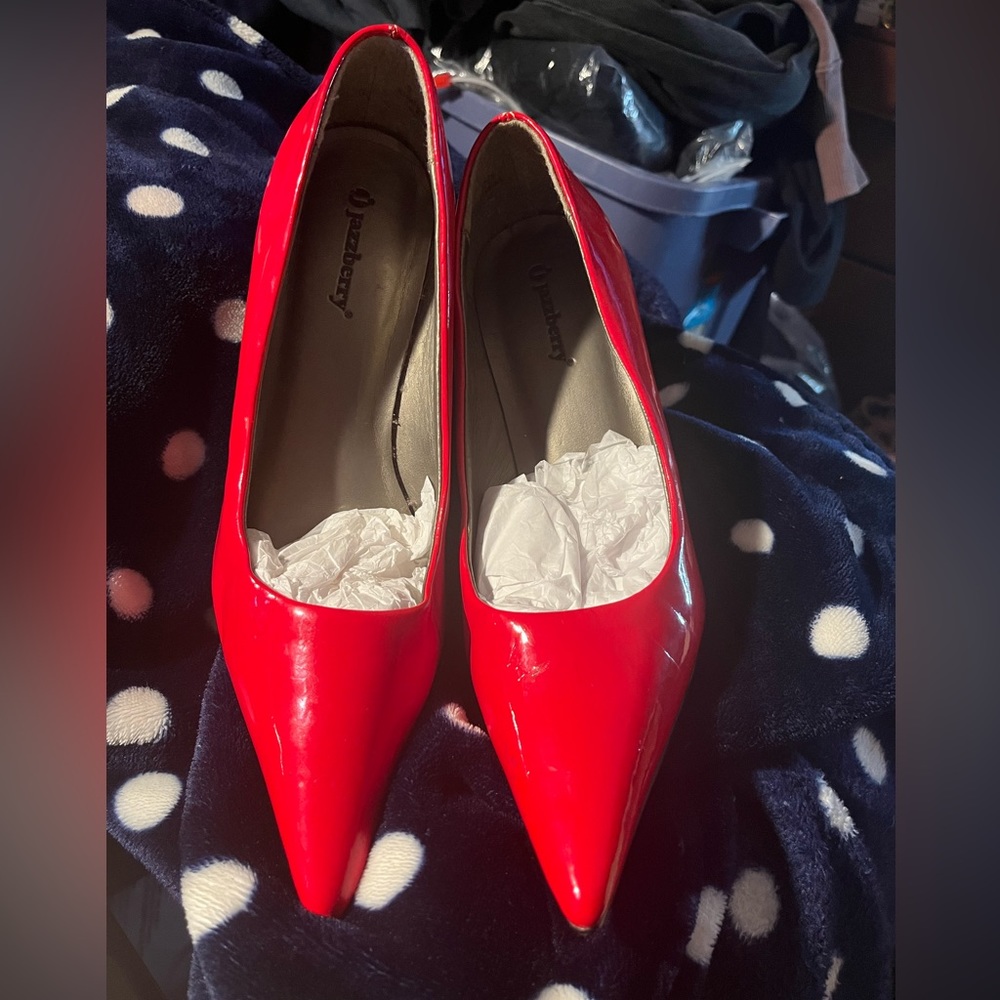 Jazzberry Red shoes |  size 9